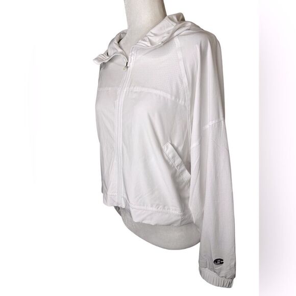 Champion zip front light windbreaker size Small - Picture 2 of 7